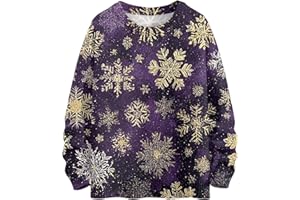 OIOLOYJM Ugly Christmas Sweater Women Funny Cute Plus Size Print Long Sleeve Knit Xmas Sweaters Pullover Sweatshirt 2025