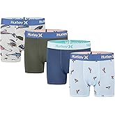 Hurley boys Performance Boxer Briefs (4-pack)