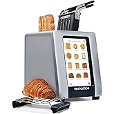 Revolution R180 Connect Plus Smart Toaster with Touchscreen (Bundle with Toastie Press & Warming Rack) Choose from 40+ Bread 