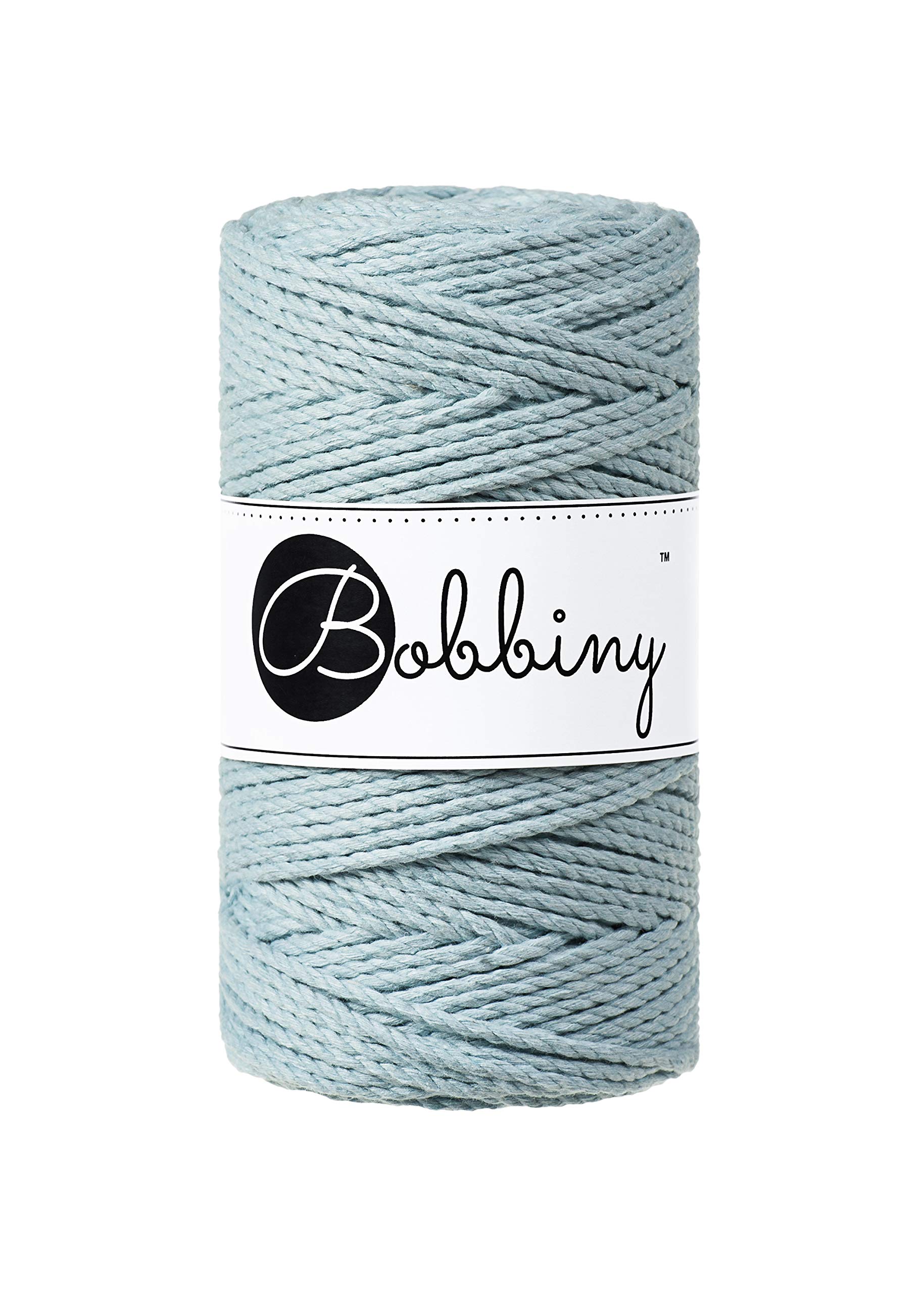 Bobbiny Regular 3mm 3 Ply Macrame Cord (Misty) 100m