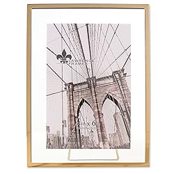 Lawrence Frames 4x6 Gold Garett Metal Float, 1