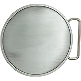 Yippo Accessories Round Blank Belt Buckle