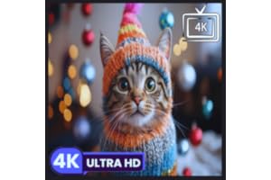 Winter Scarf Cat - Cozy Indoor Pet Vibes