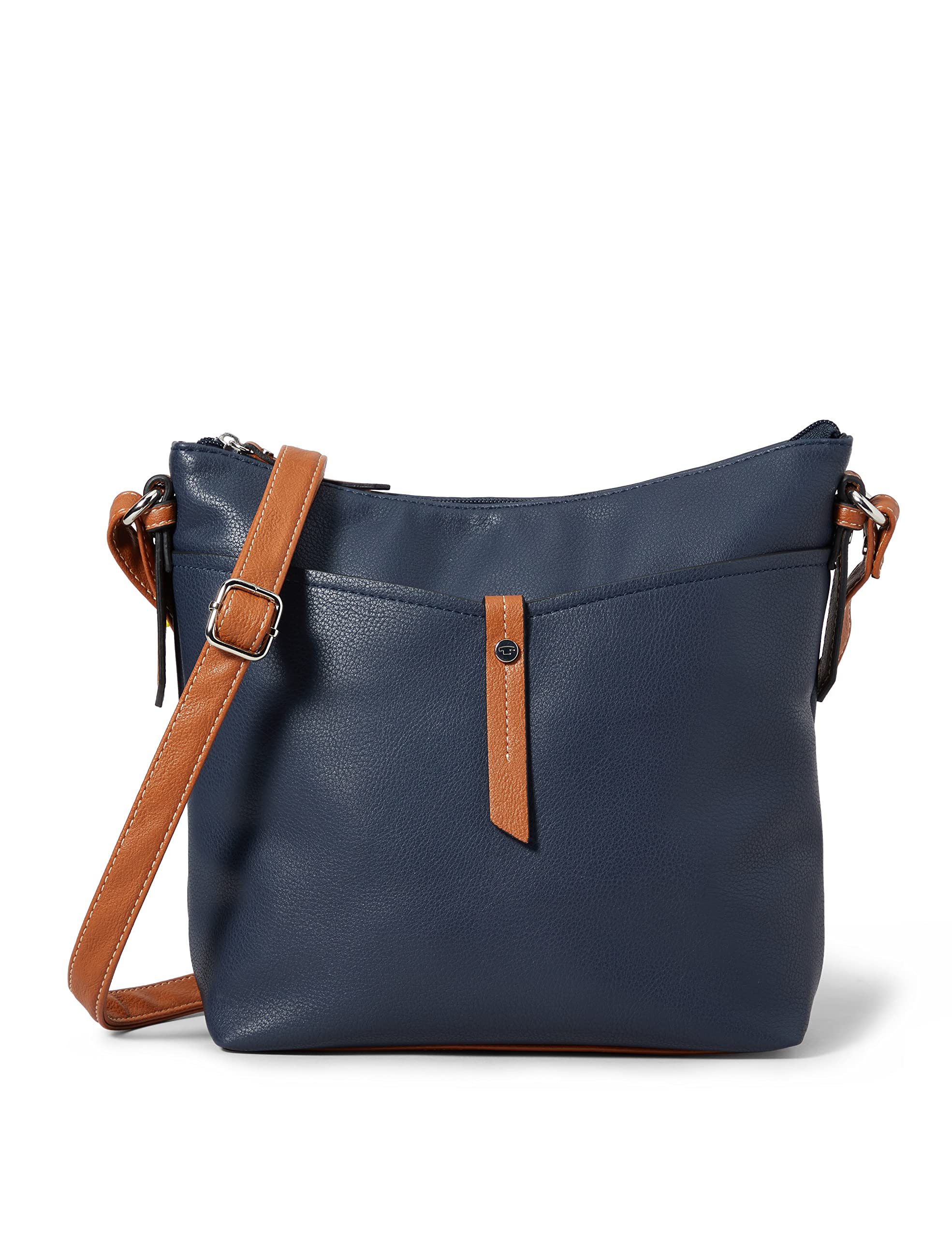 TOM TAILOR Novara Damen Umhängetasche Crossbody Bag Mittelgroß Blau