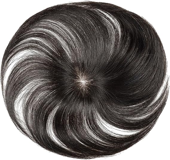 Amazon Feshfen ウィッグ ポイントウィッグ 白髪隠れ Wig ヘアピース 人毛 部分ウィッグ ステルス手植え トップカバー 自然黒 レディース 6 10cm ポイントウィッグ 通販