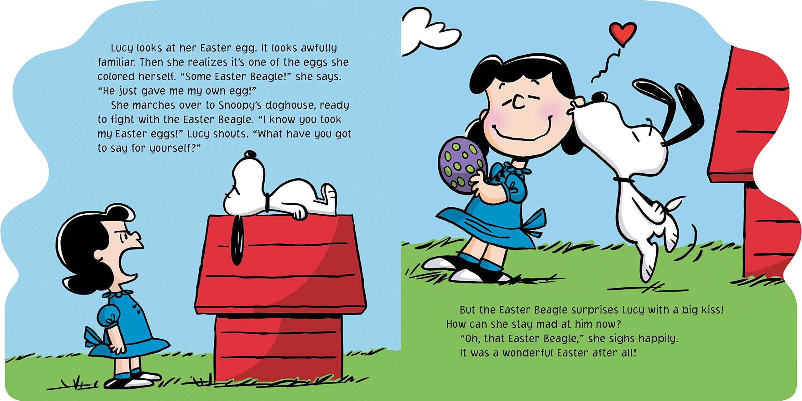 peppermint patty and marcie easter eggs