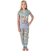 INTIMO Scooby-Doo Girls' Pajamas Chibi Characters Mystery Machine Shirt And Pants Kids Pjs Pajama Set