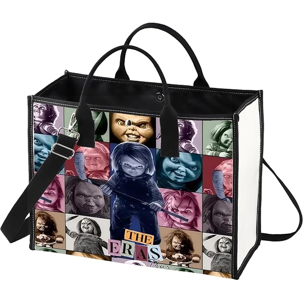 Killer Doll Foldable Laundry Basket - Horror-Themed Collapsible Storage Bin With Handles For Clothes, Toys & More - View #5