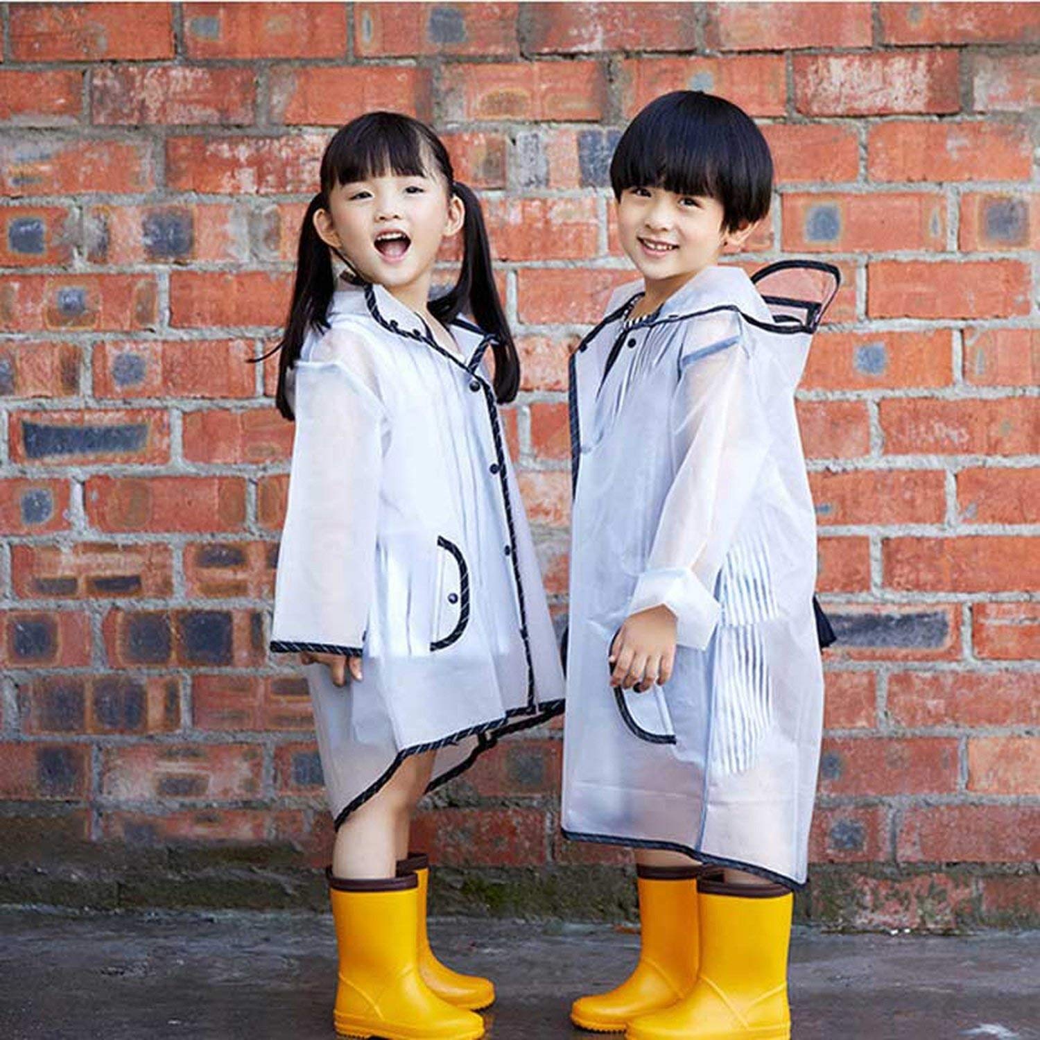 Clothing Kids Raincoat Transparent 