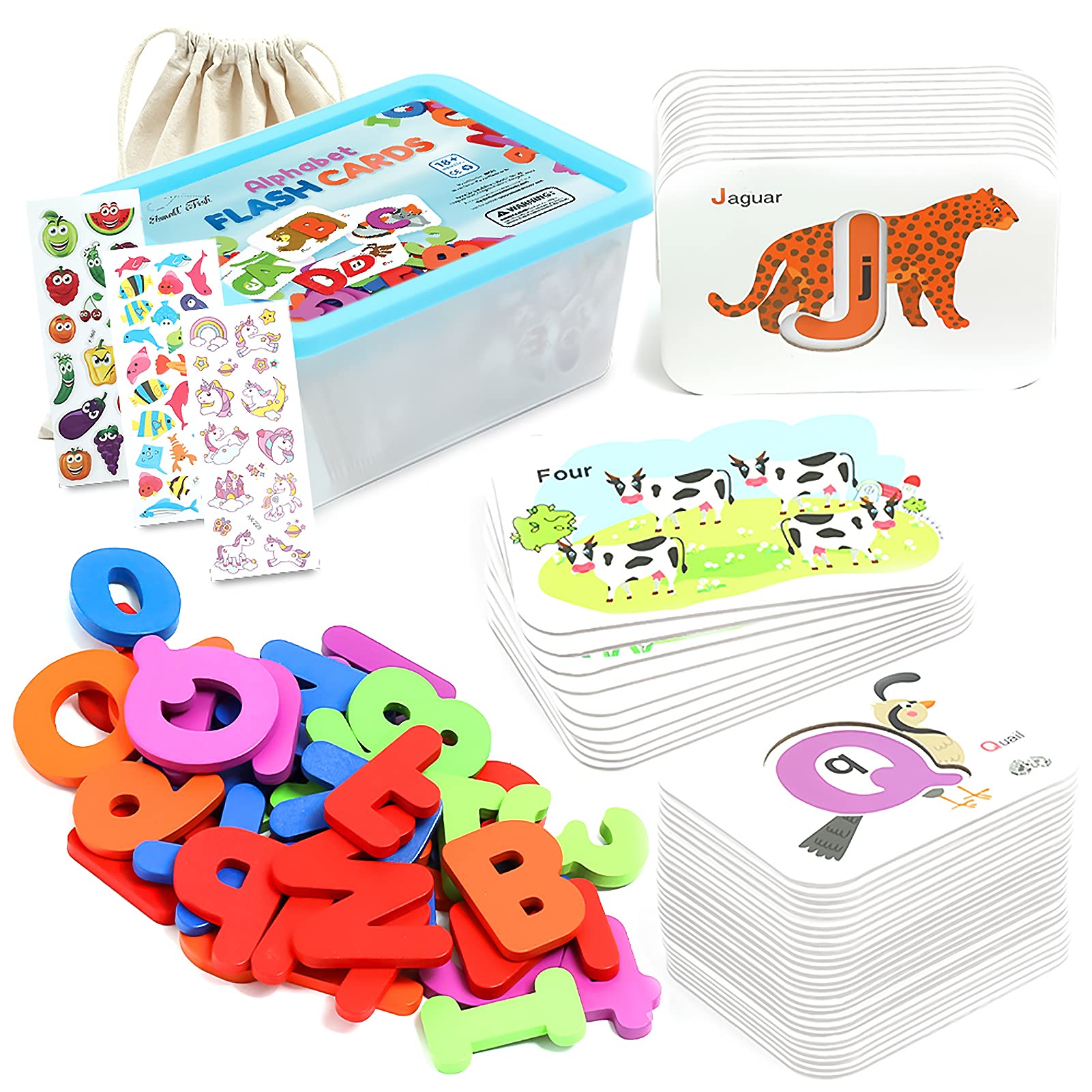 Buy ZaxiDeel Number Alphabet Flash Cards for Toddlers Handmade Toys