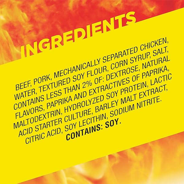 SLIM JIM MONSTER SMOKED MEAT STICKS, MILD FLAVOR, HIGH PROTEIN EASTER BASKET STUFFER FOR MEN, 1.94 OZ. (18 COUNT)