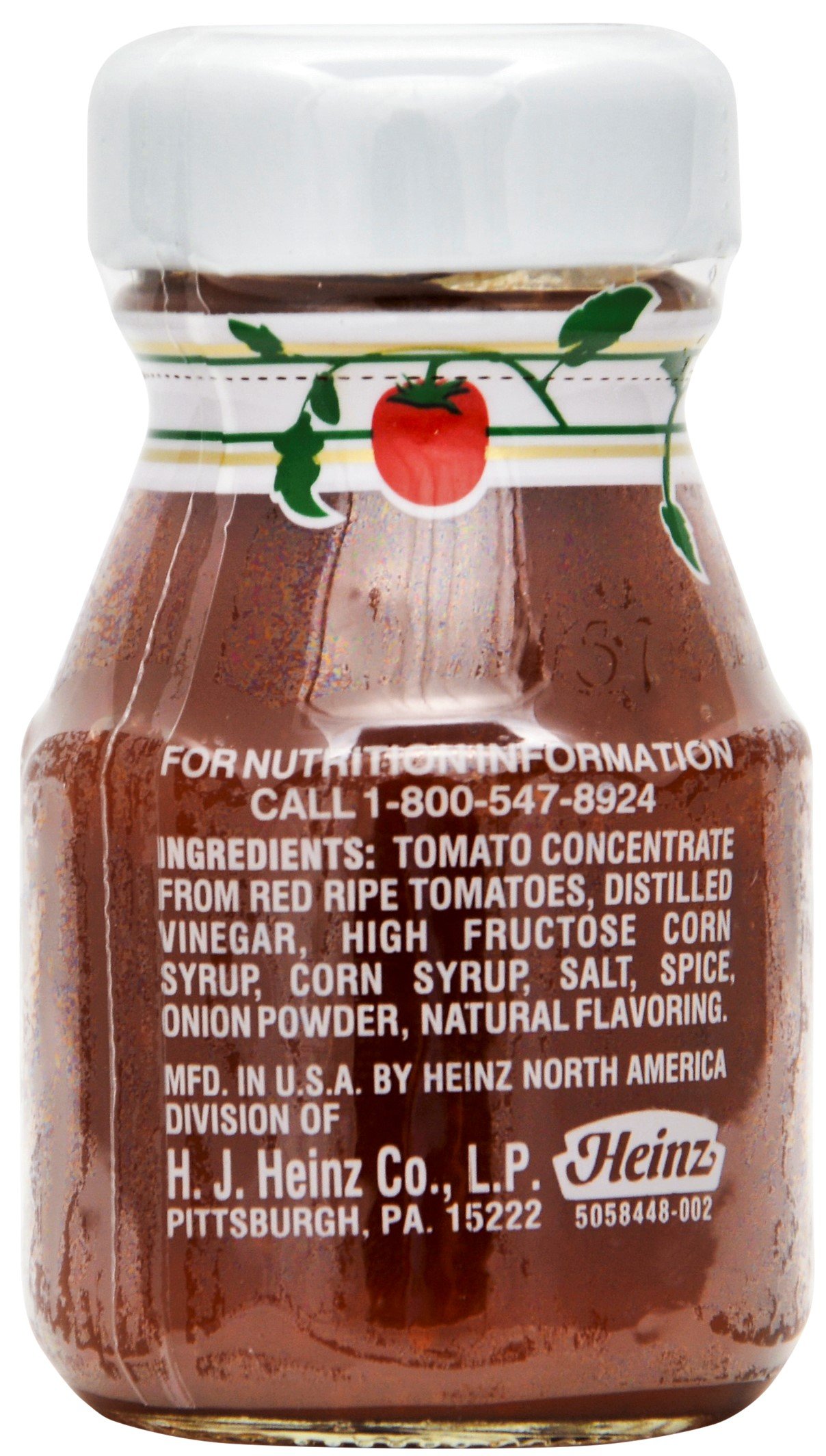 Heinz Glass Condiment Miniatures (Ketchup, Mustard, Mayonnaise), 4