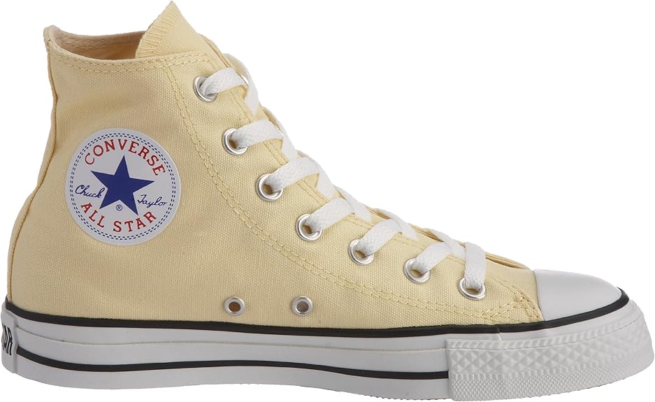 converse amarillo claro