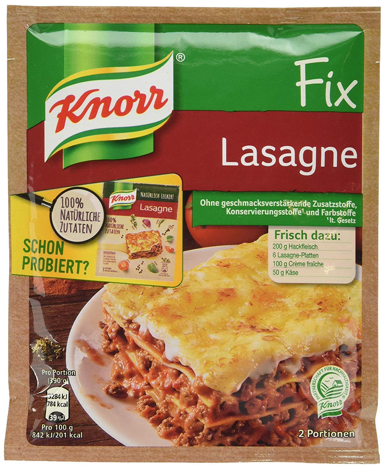 Knorr Fix Lasagne al Forno