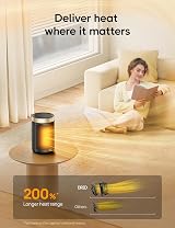 Dreo Smart Electric Heater 1500W Energy Efficient Space Heater view 4