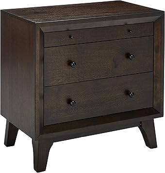 Amazon Com Coaster Home Furnishings Nightstand Brown Oak Furniture Decor