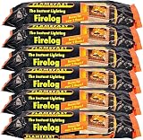 Flamefast Smokeless Firelogs Open Fire Chimineas 12 Logs Individually Wrapped view 1