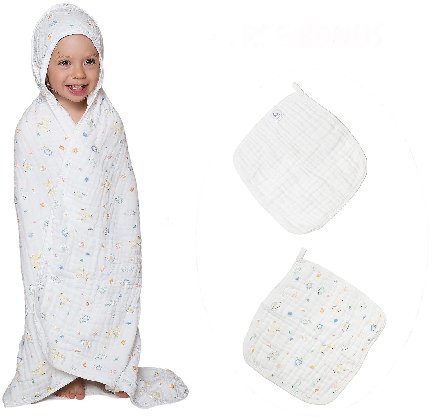 muslin towel for baby