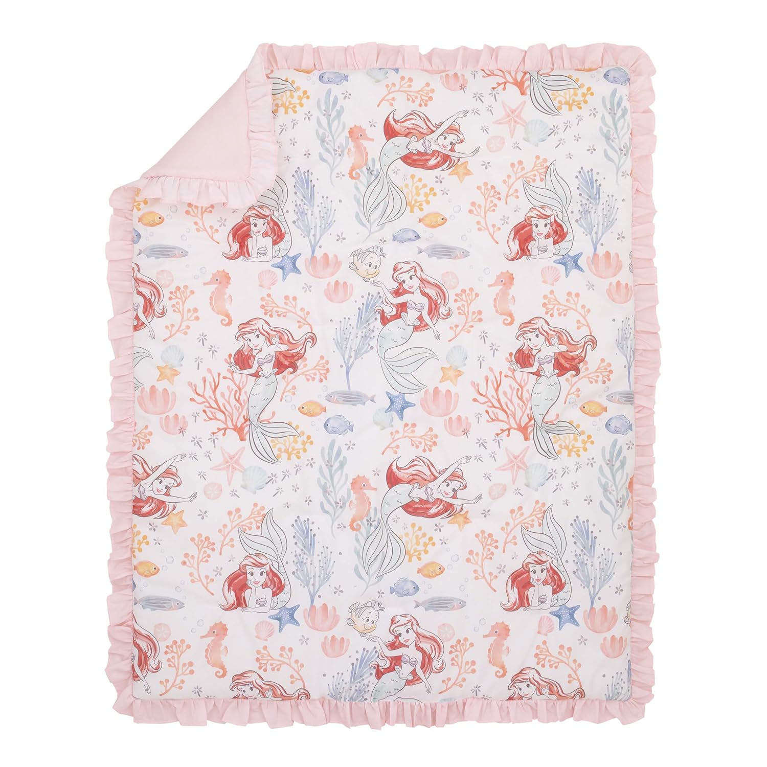 disney little mermaid crib bedding