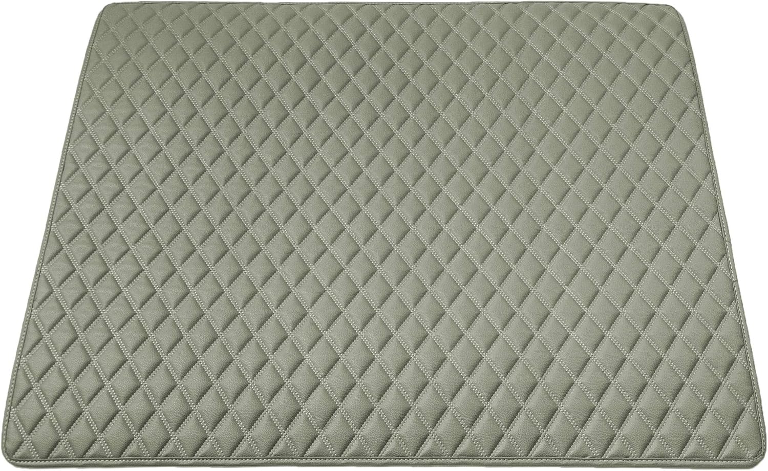 Automotive Fh Group F Deluxe Heavy Duty Faux Leather Multi Purpose Cargo Liner Gift Fit Most Car Diamond Or Van Truck Brown Color W 32 Suv Cargo Liners