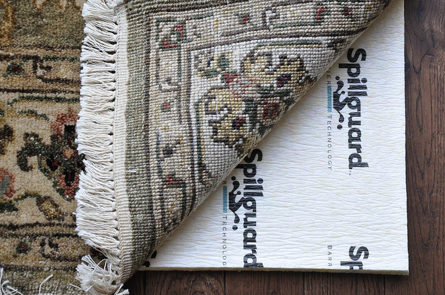 Spillguard 3'x5 3/8" Thick PREMIUM 80% Visco-Elastic Memory Foam/20% Rebond Rug/Carpet Pad with DuPont Spill Barrier Technology