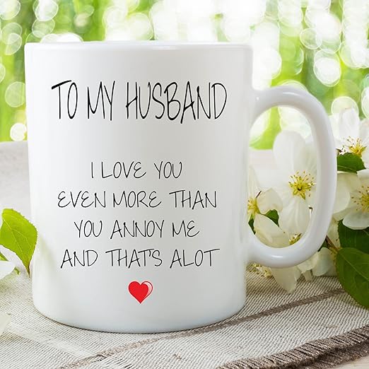 Amazon Com Funny Novelty Mugs Happy Birthday Husband Gifts Adult