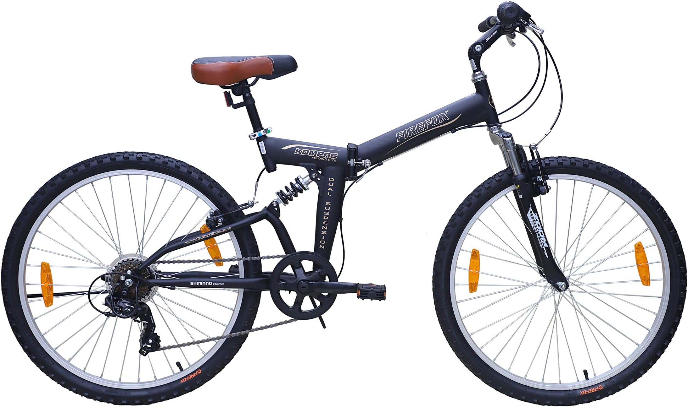 Firefox Bikes Kompac ST 26T 7 Speed Hybrid Cycle (Matte Black)
