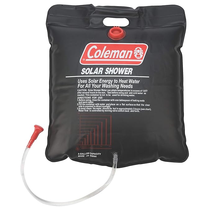 Coleman 5Gallon Solar Shower Review