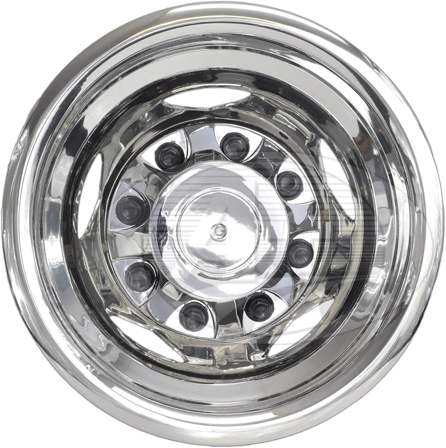 A+ 17 Inch Stainless Steel Dually Wheel Simulator Set for 2011 Current GM/Chevy 3500HD: Automotive