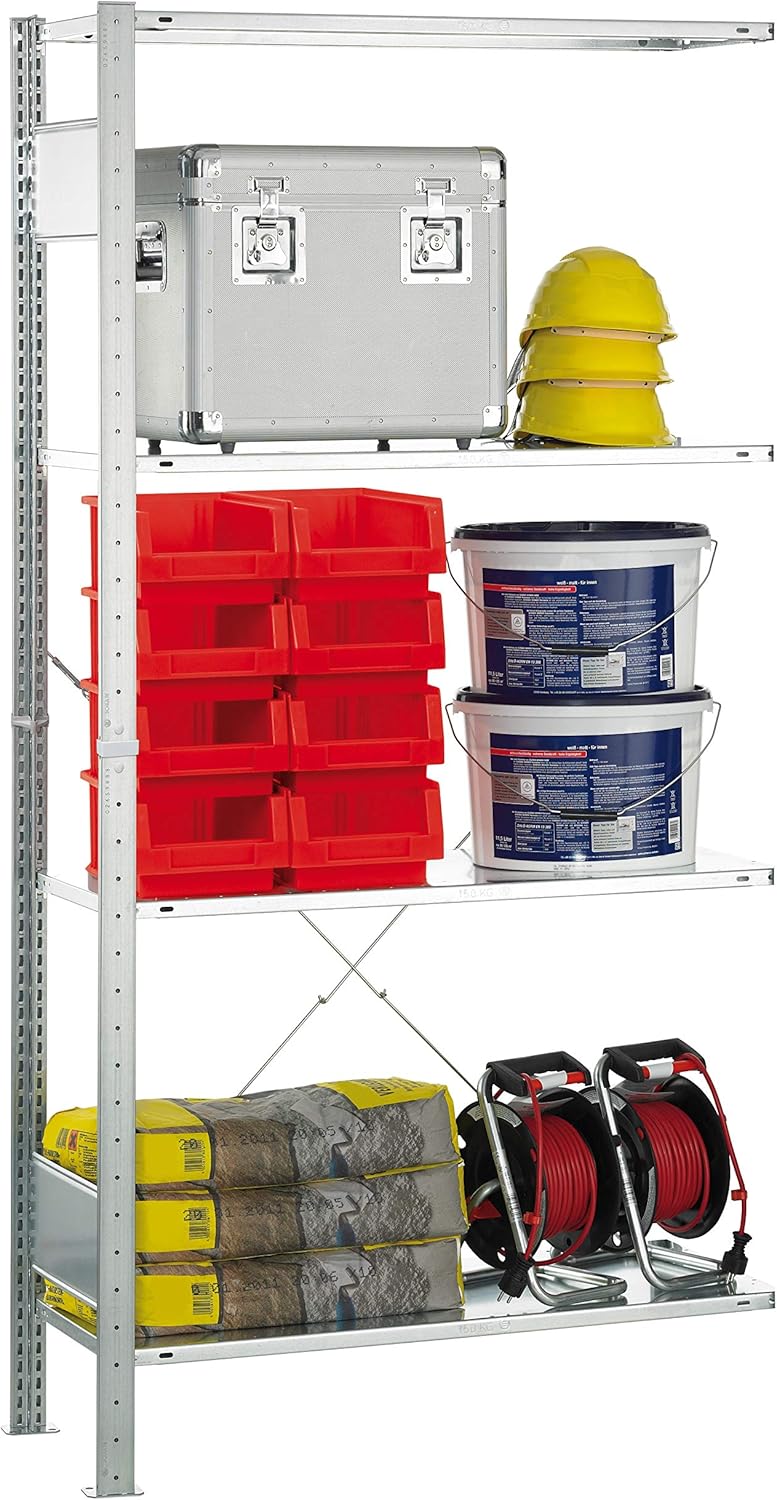 Schulte Lagertechnik Multiplus Shelving Unit 180 x 100 x 40 cm Shelving