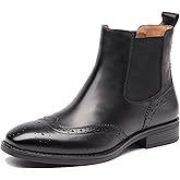 U-lite Womens Fall Winter Comfortable Stylish Leather Chelsea Ankle Boots Women Booties