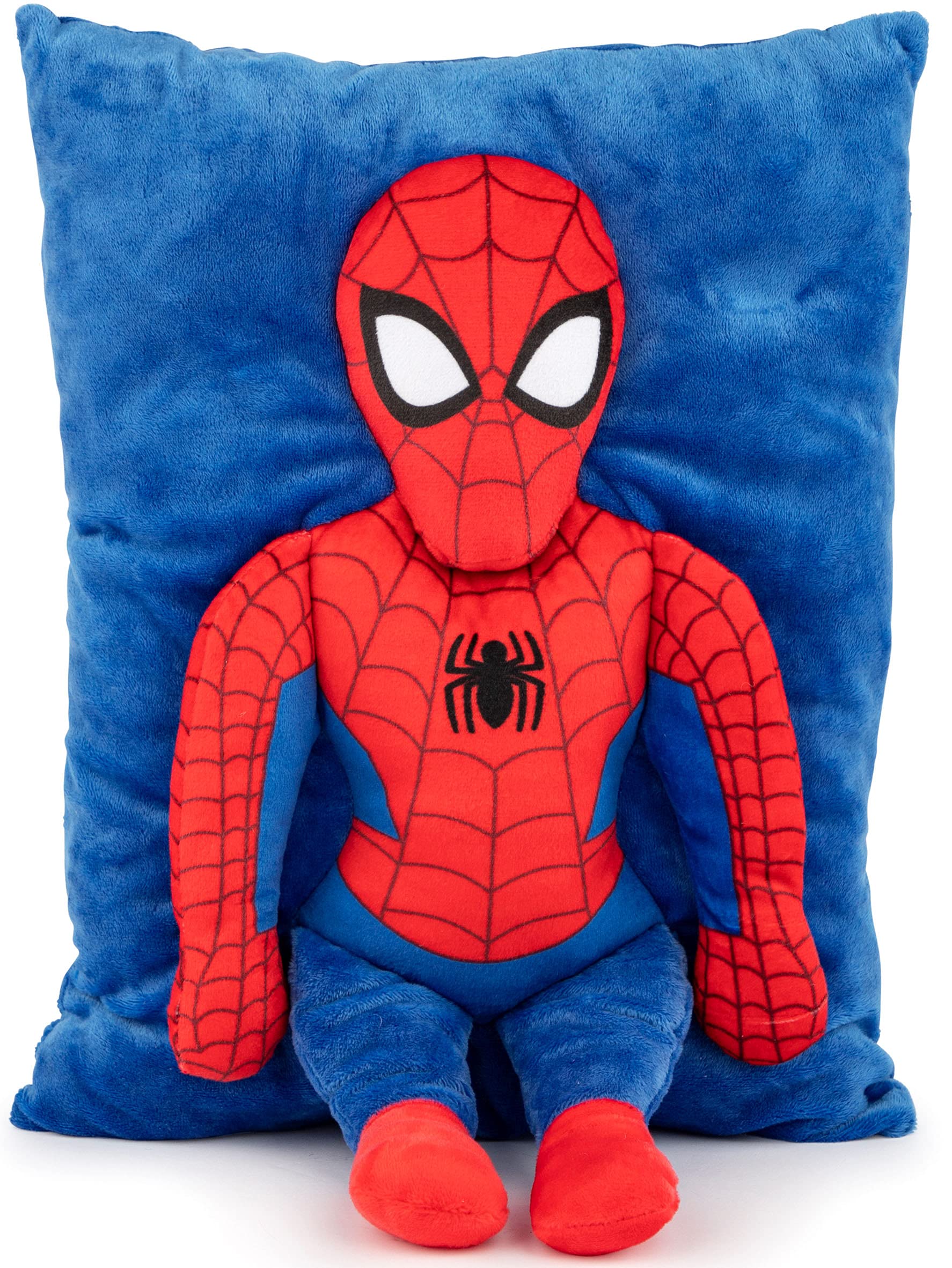 Jay Franco Marvel Spiderman 3D Snuggle Pillow - Super Soft – Measures 15 Inches (Official Marvel Product)