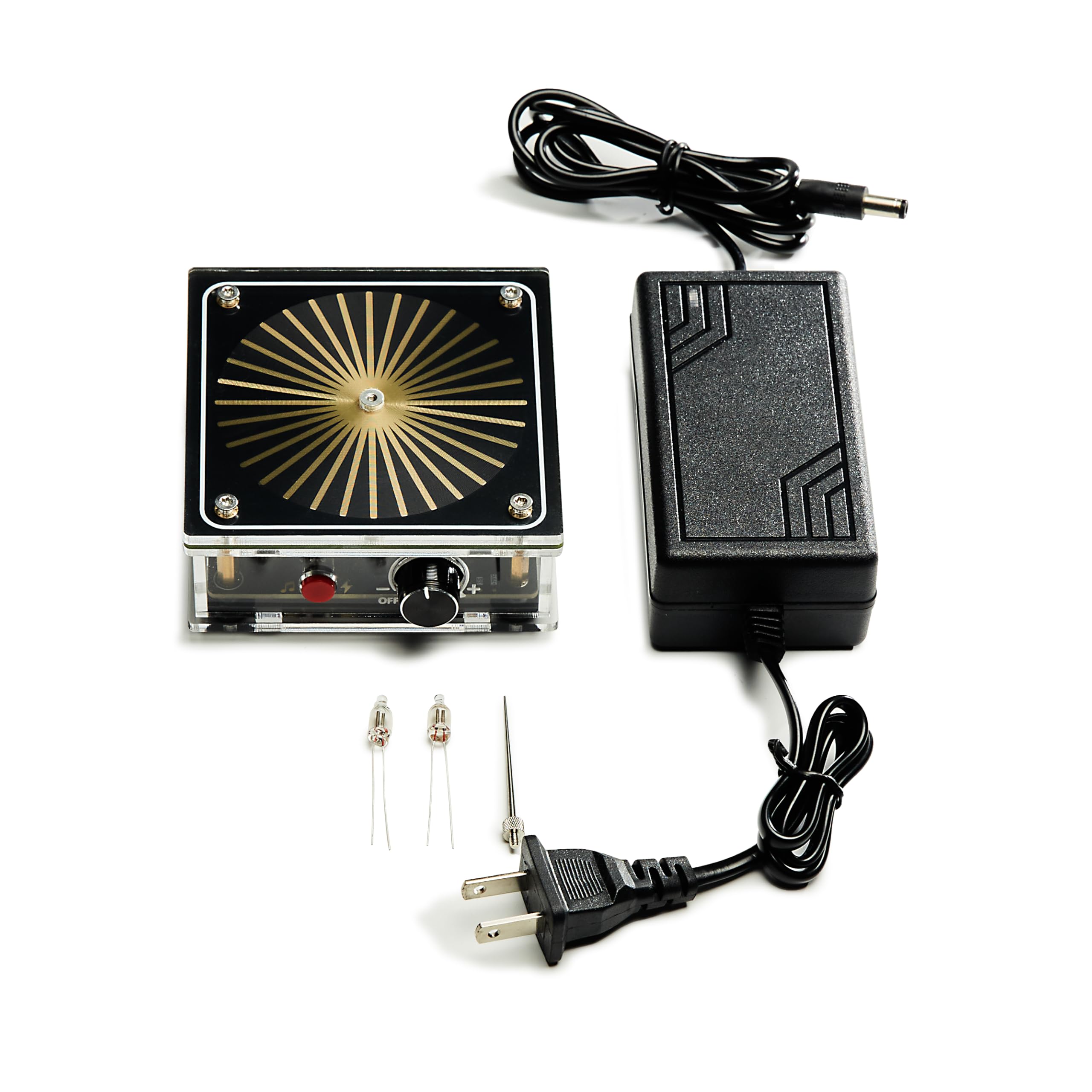 WARDENCLYFFE® Music Tesla Coil Plasma Loudspeaker STEM Educational Physics Toy (Model:Tesla Coil 8)
