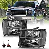 TUSDAR Fit for 2007-2013 GMC Sierra 1500 Headlight