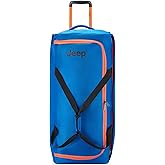 Jeep JS009D Two Wheel Rolling Travel Duffle Bag