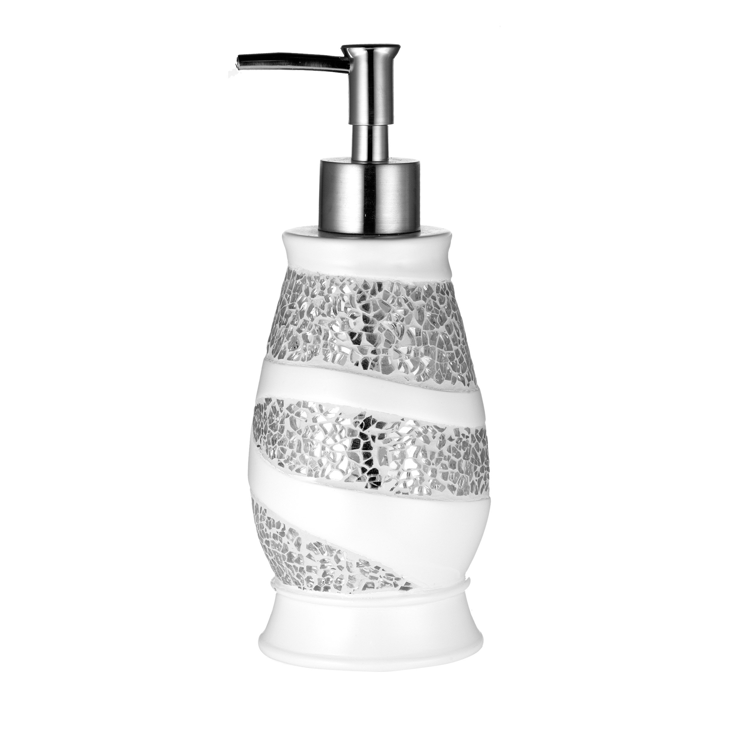 Popular Bath Sinatra White, Resin, Lotion Pump