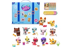 Littlest Pet Shop - Traveling Adventure Collector Set - LPS Gen 7, Authentic Mystery Figures, Surprise Collectible Kidult Toy, Girls, Boys, Kids, Tweens Ages 4+