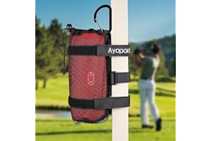 Ayaport Speaker Mount Holder Golf Cart Speaker Strap Fits Most Portable Sound Bar Round Cylindrical Speakers Radio, Golf Cart