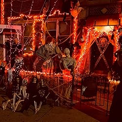 JMEXSUSS 250 LED Halloween String Lights, 91.5ft