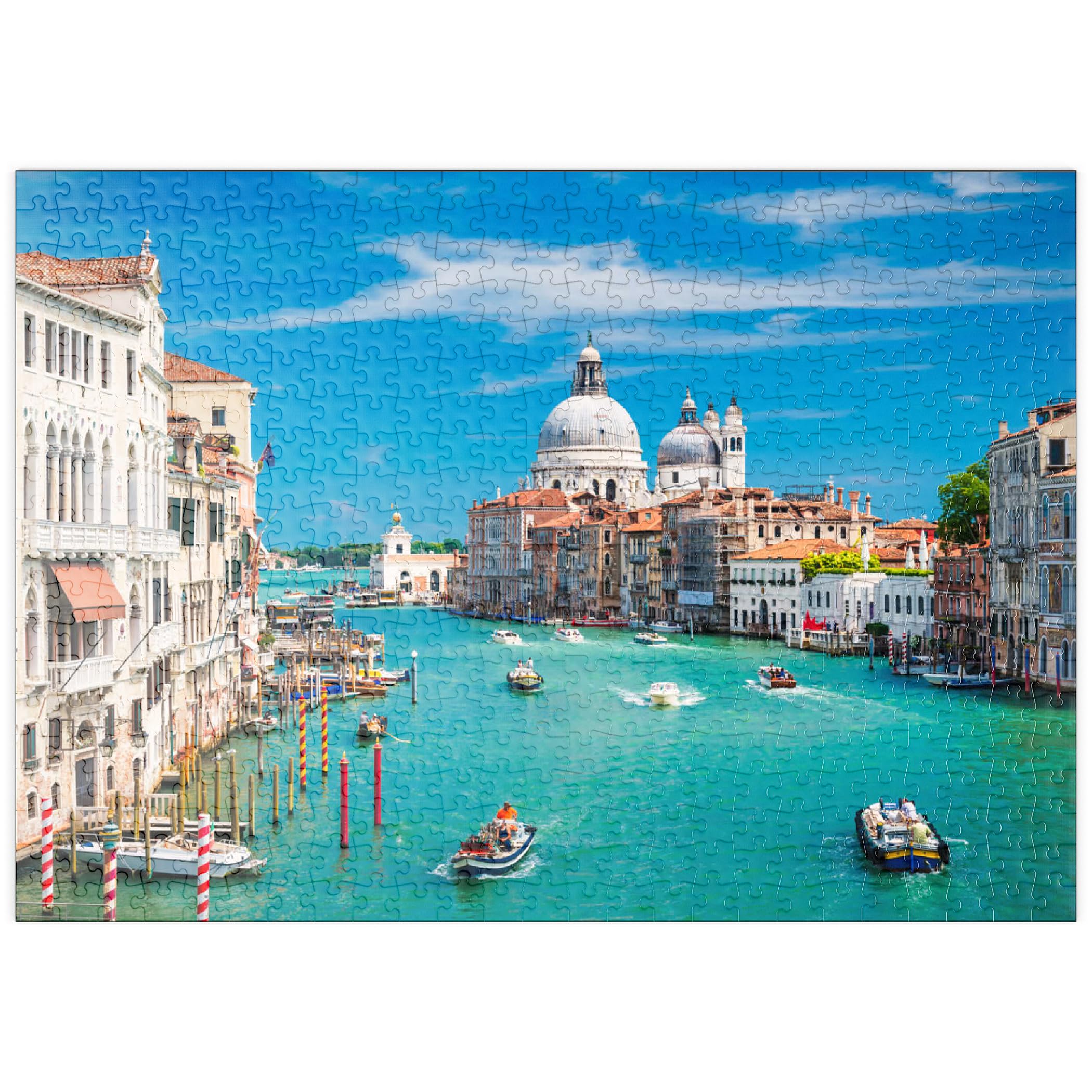 Grand Canal In Sunshine In Summer, Venice, Italy - Premium 500 pieces Puzzle - MyPuzzle special collection from Puzzle Galaxy