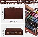KINSPORY 168 PCS Art Set for Kids Deluxe Case Gift Teens Boys Girls view 2