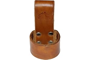 Wisemen Trading Axe Belt Loops or Holster, Veg Tan Top Grade Leather