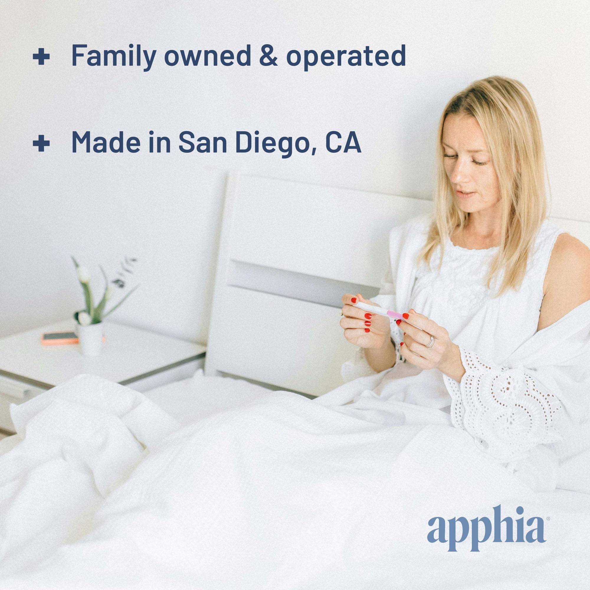 Apphia Early Detection Pregnancy Test | Midstream Pregnancy Test | hCG Test Strips | Get Results 6 Days Sooner – Made in The USA (1 Count (Pack of 5))