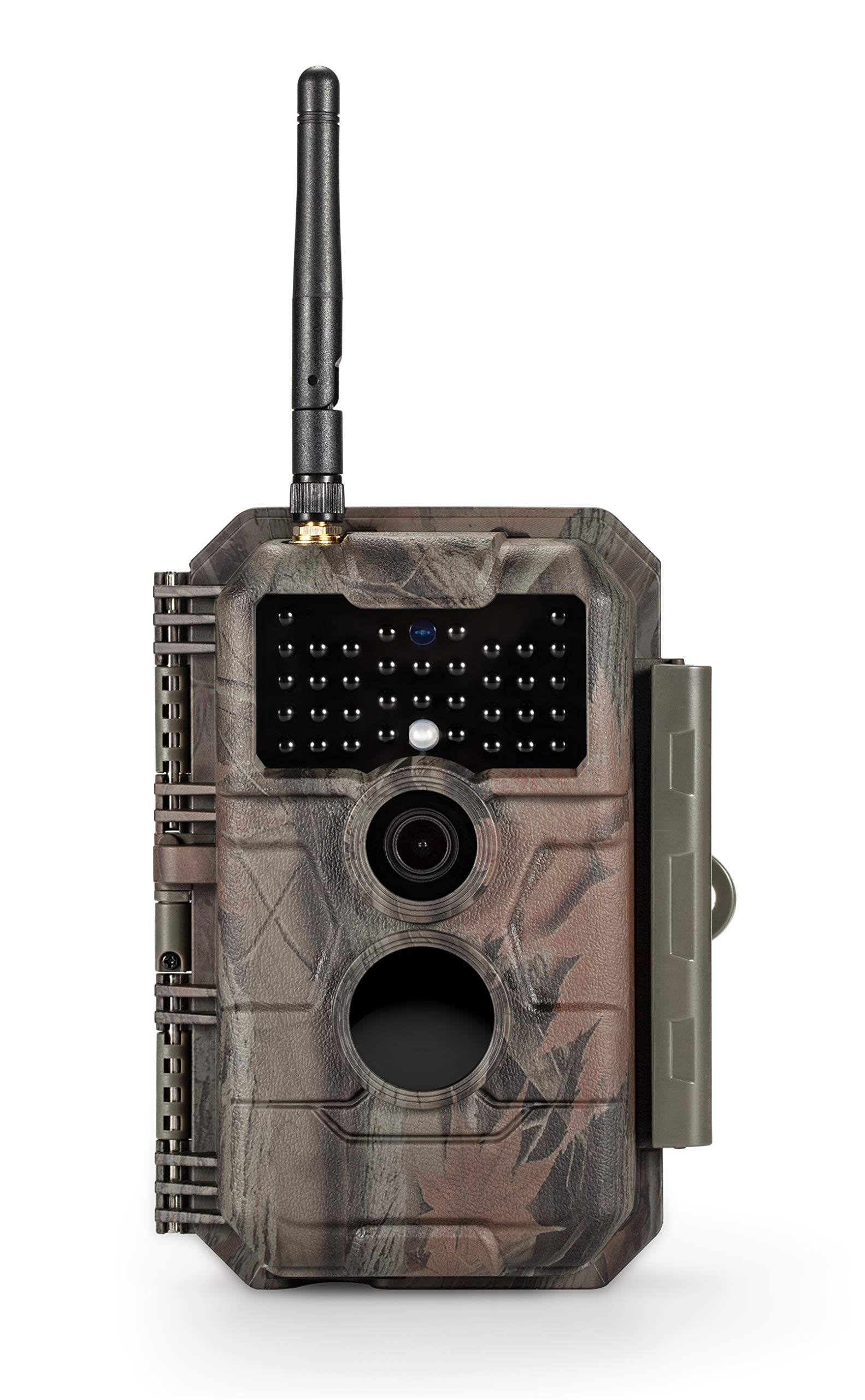 GardePro E6 Wildlife Camera WiFi 24MP 1296P H.264 Video Trail Camera with No Glow Night Vision Motion Activated, Camera Traps for Garden, Phone App