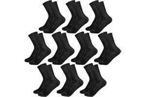 Kids Crew Socks Girls Cushioned Athletic Socks Boys Cotton Breathable Dress Socks Sports School Uniform Youth