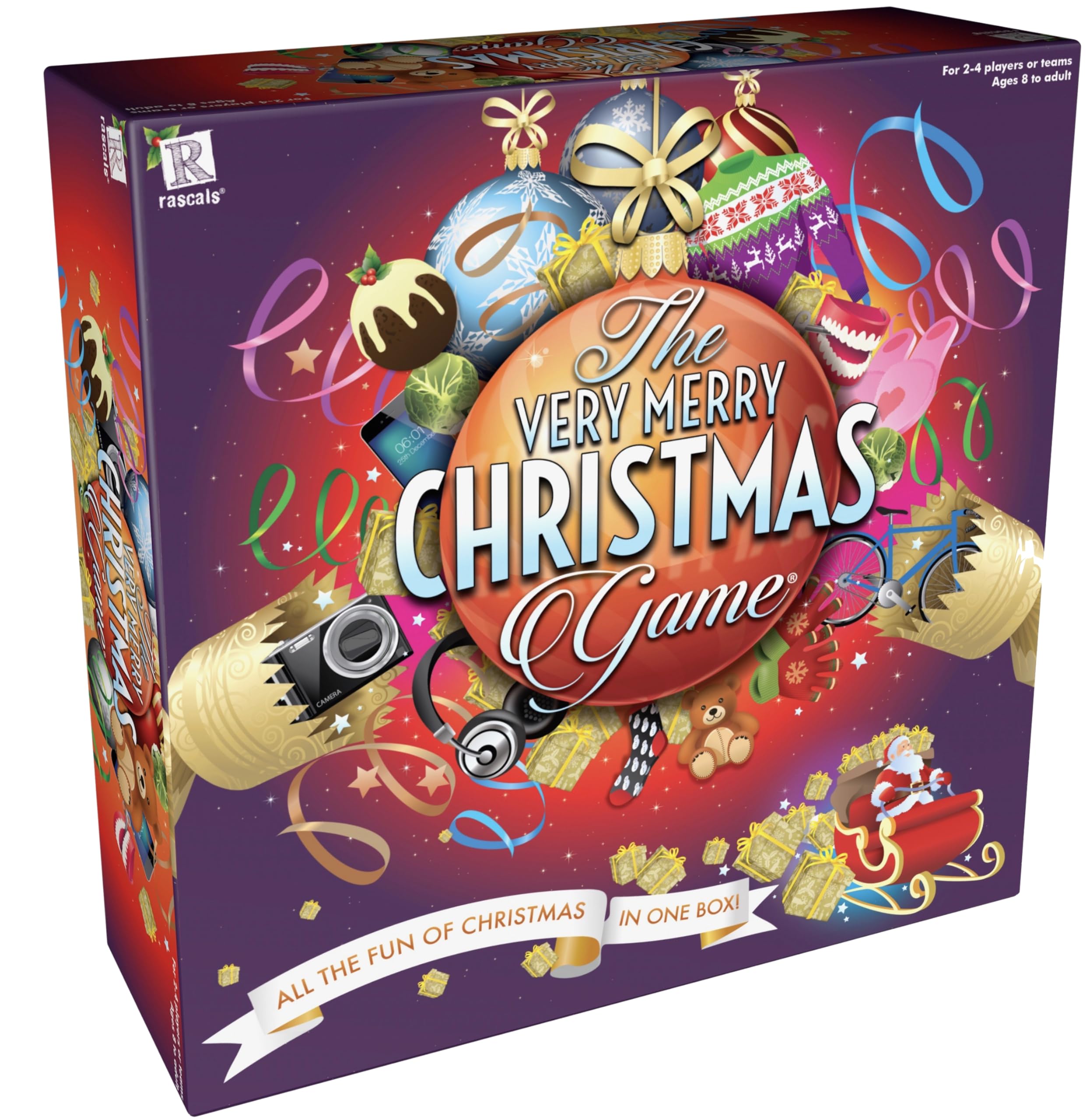 Rascals | The Very Merry Christmas Game | Festive Board Game | Ages 8+ | 2-4 Players | 30+ Minutes Playing Time