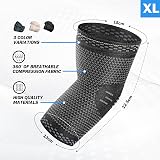 POWERLIX Elbow Support 2 Pack - Adjustable Brace for Tendonitis Tennis Golfers view 7
