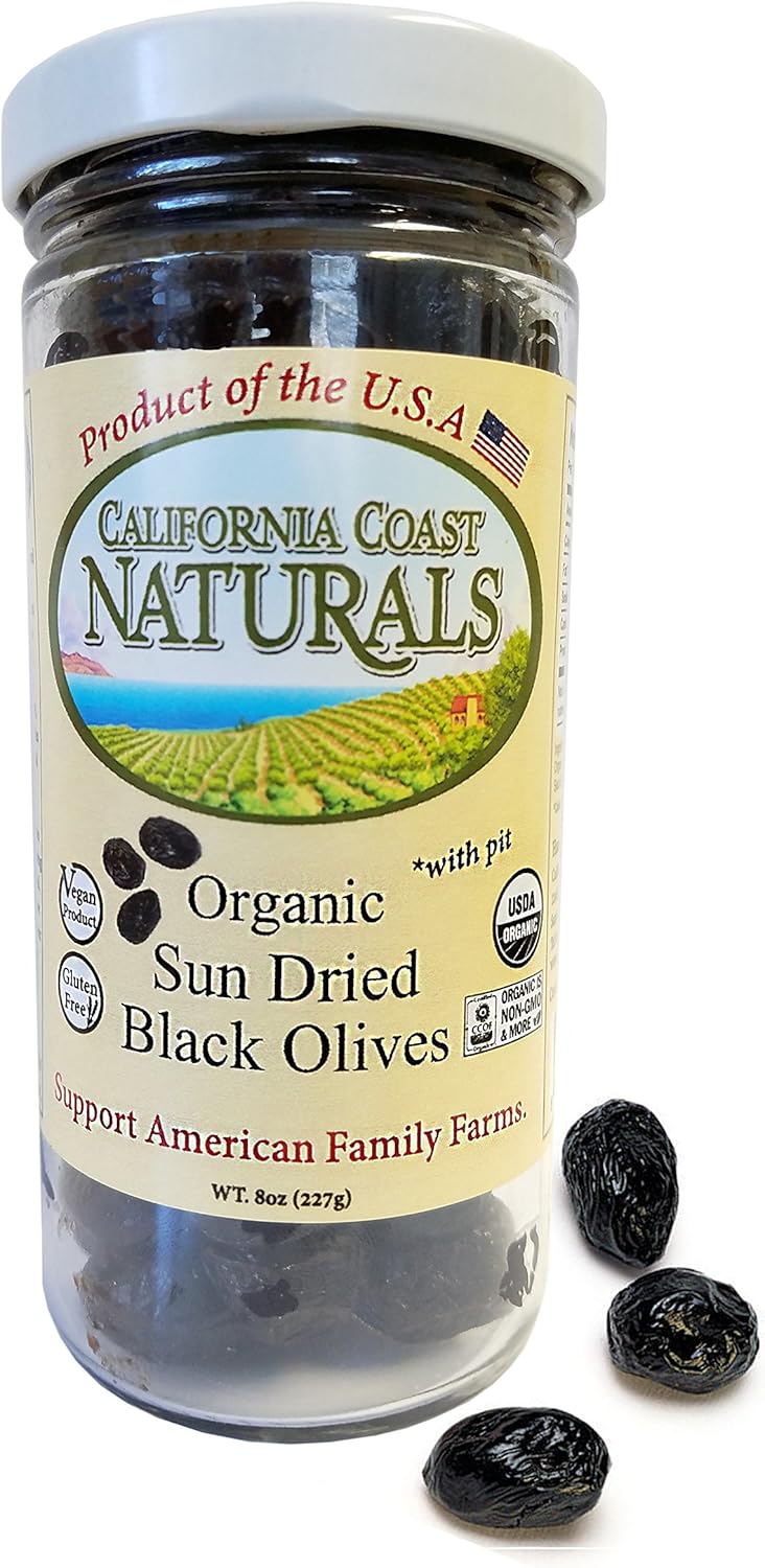 California Coast Naturals Organic Sun Dried Black Olives