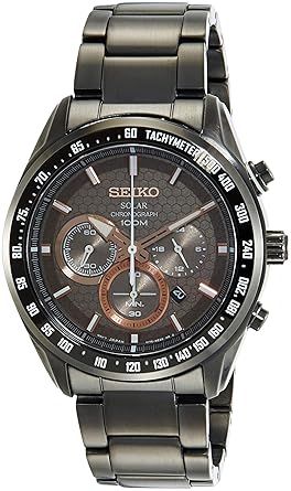 Overflow Chronograph Black Dial Mens Watch - DZ4373