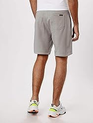 Columbia Men's Standard Logo Fleece Short, Grey